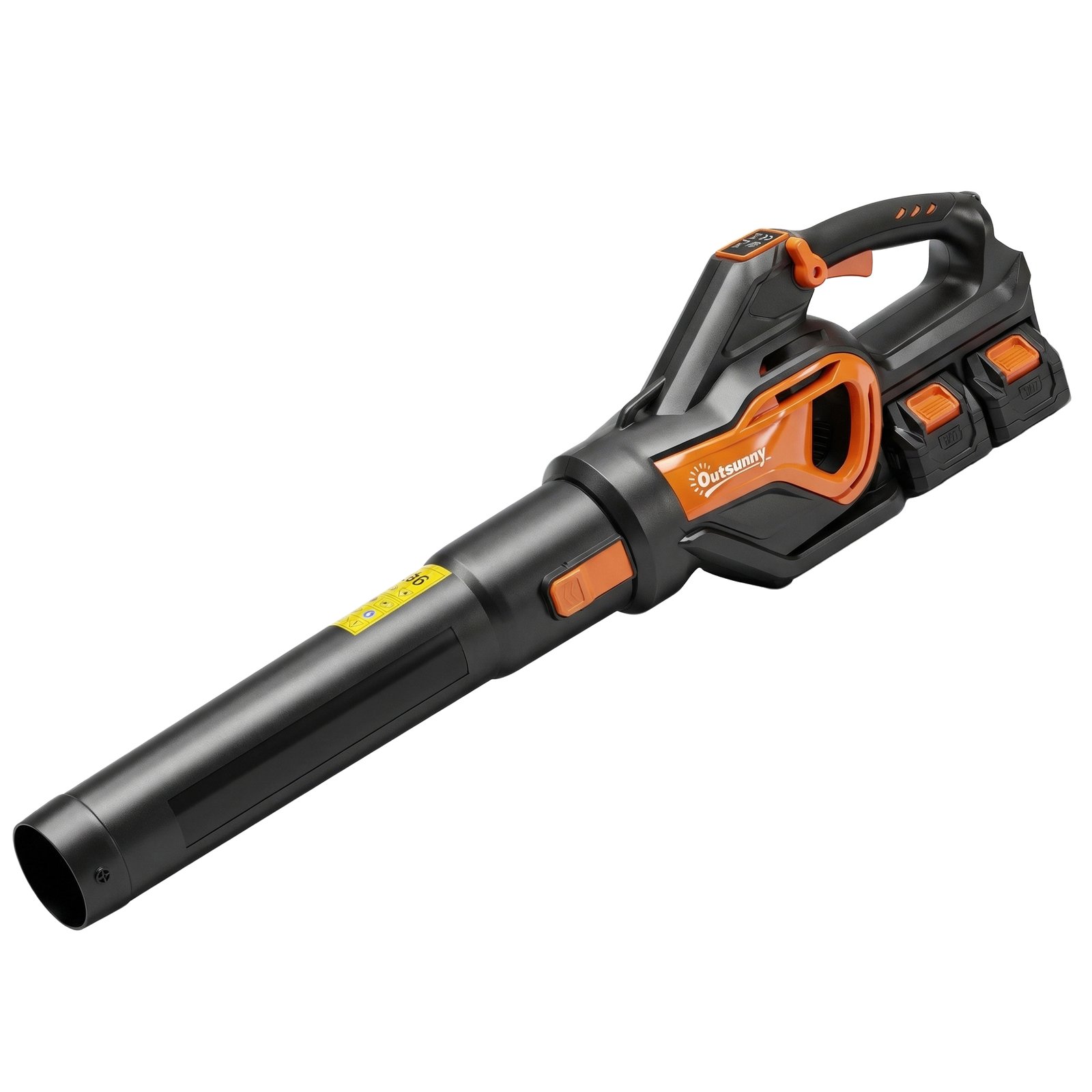 Akumuliatorinis 20V lapų pūstuvas-siurblys su 2x 4.0Ah akumuliatoriais