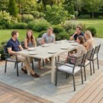 Aliuminis prailginamas sodo stalas 6-8 vietų – Paveikslėlis 9