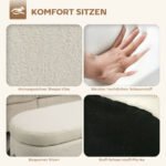 Aptrauktas suoliukas su daiktadėže ir plieninėmis kojomis – Paveikslėlis 6