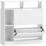 Batų spintelė su 2 atverčiamomis durelėmis