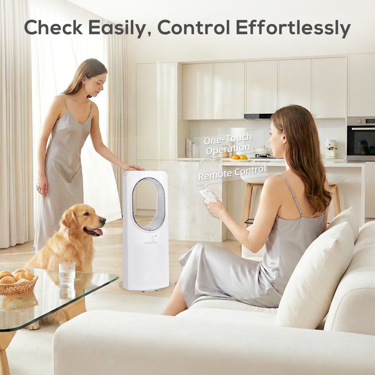 Bekrementis bokštinis ventiliatorius su 36 dB tyliu veikimu – Paveikslėlis 7