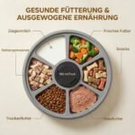 Belaidis automatinis gyvūnų ėdalo dozatorius su laikmačiu, iki 6 porcijų ir aušinimo elementu