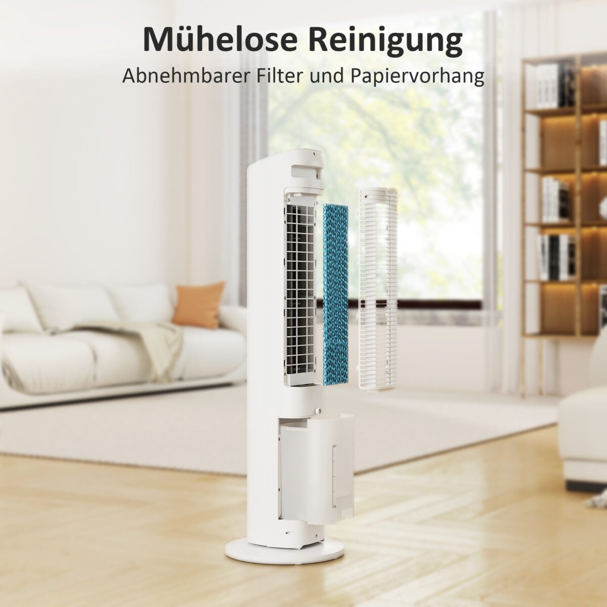 Bokštinis oro vėsintuvas 3 viename su 3 greičiais ir 3 režimais – Paveikslėlis 9