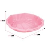 Daugiafunkcinė rožinė smėlio ir vandens kriauklė – Paveikslėlis 3