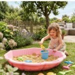 Daugiafunkcinė rožinė smėlio ir vandens kriauklė – Paveikslėlis 8