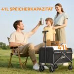 Daugiafunkcis sulankstomas vežimėlis su reguliuojama rankena – Paveikslėlis 4