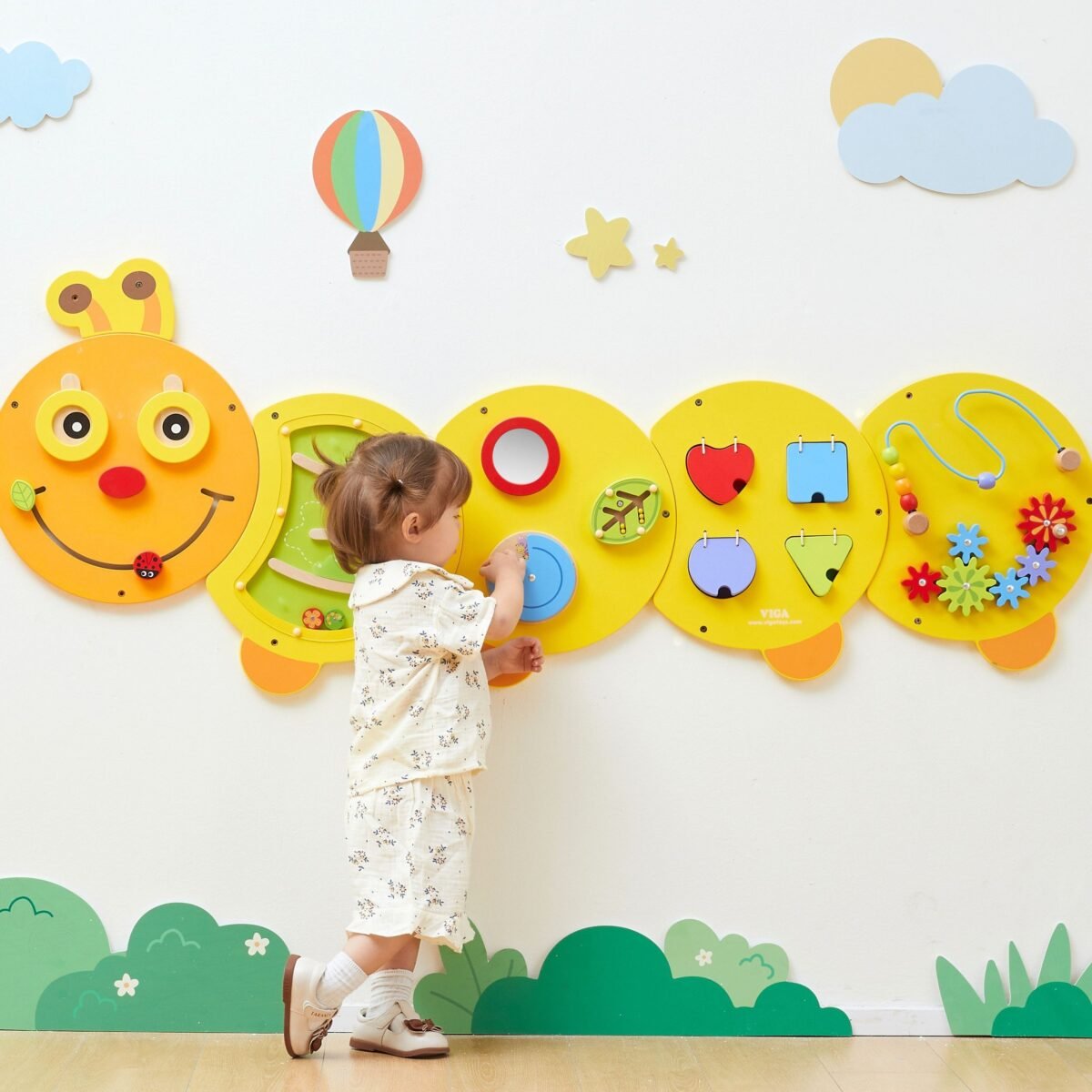 Didelė medinė vikšro formos lavinamoji lenta – Paveikslėlis 4