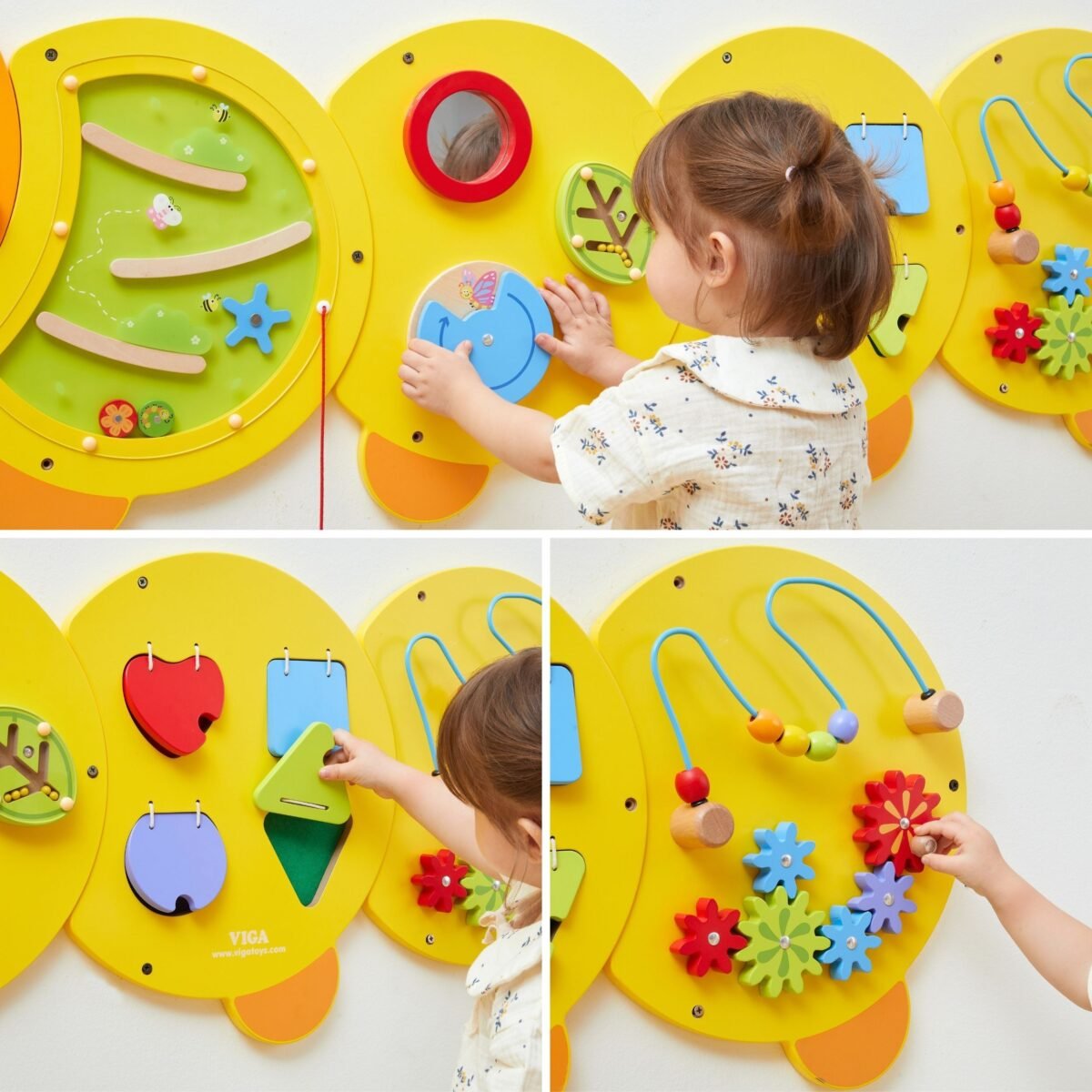 Didelė medinė vikšro formos lavinamoji lenta – Paveikslėlis 7