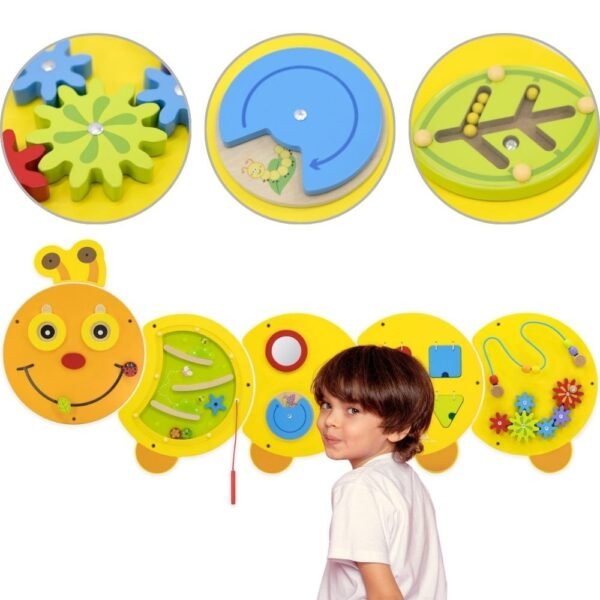 Didelė medinė vikšro formos lavinamoji lenta