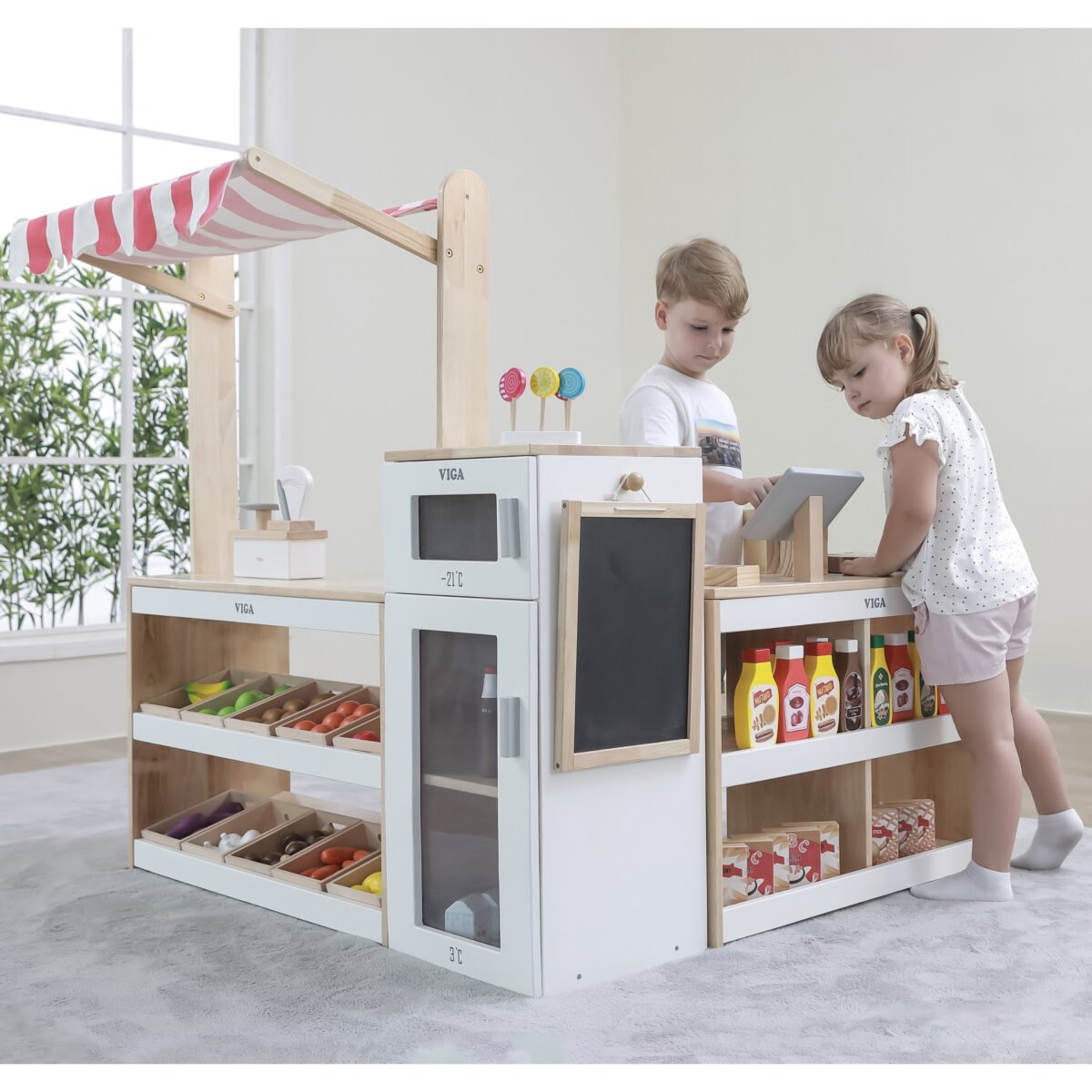 Didelė medinė žaidimų parduotuvė – Paveikslėlis 2