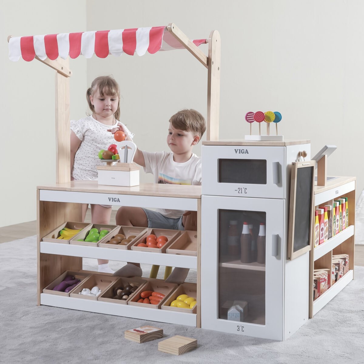 Didelė medinė žaidimų parduotuvė – Paveikslėlis 3