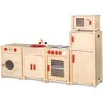 Didelis medinis žaidimų virtuvės rinkinys – Paveikslėlis 2