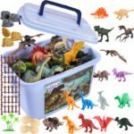 Dinozaurų figūrėlių rinkinys su 40 dalių