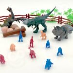 Dinozaurų figūrėlių rinkinys su 40 dalių – Paveikslėlis 9