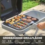 Dujinis grilis-lagaminas su ratukais ir vienu degikliu – Paveikslėlis 5