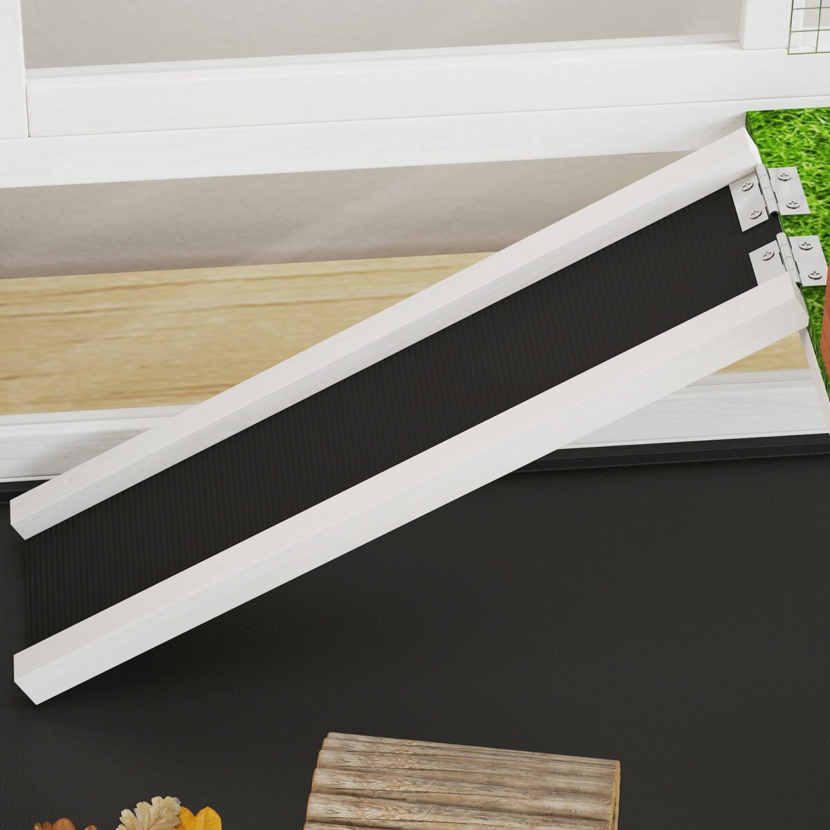 Dviaukštis vėžlių aptvaras su reguliuojamu lempos laikikliu – Paveikslėlis 8