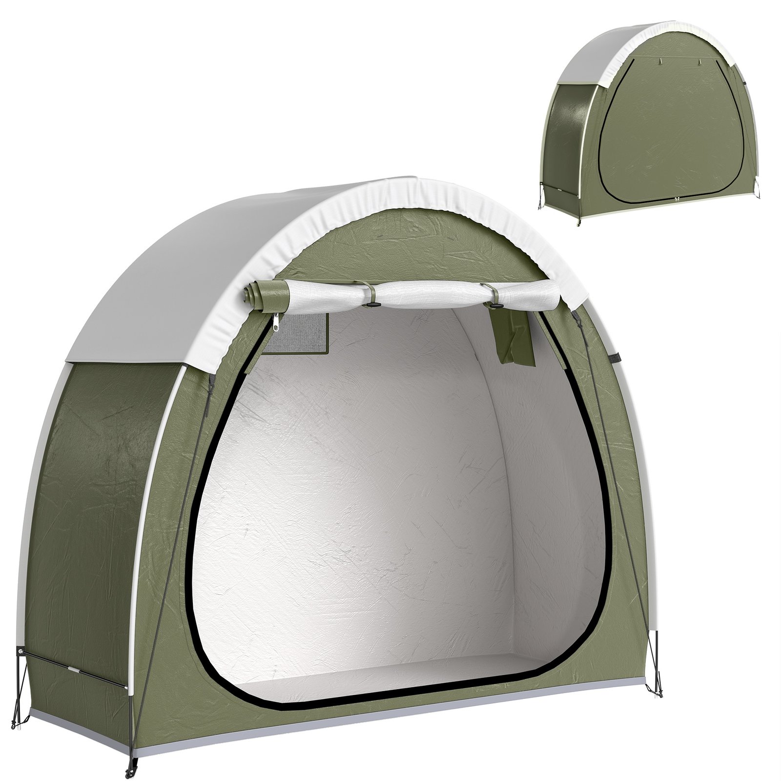 Dvirčių garažas 2 dviračiams