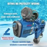 Elektrinis automatinis vandens pistoletas su 3 rezervuarais 1