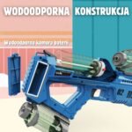 Elektrinis automatinis vandens pistoletas su 3 rezervuarais 4