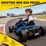 Elektrinis kartingas vaikams su drifto režimu ir reguliuojama sėdyne – Paveikslėlis 6