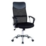 Ergonominė Biuro Supamoji Kėdė (Juoda)