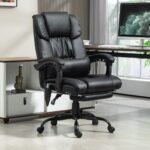 Ergonominė biuro kėdė su masažu ir ištraukiama atrama kojoms – Paveikslėlis 2
