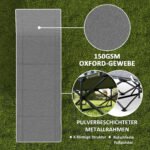 Ergonomiška sulankstoma kempingo lova su čiužiniu – Paveikslėlis 6