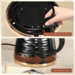 Greito virimo elektrinis virdulys 1,7 l su nuimamu kalkių filtru – Paveikslėlis 8