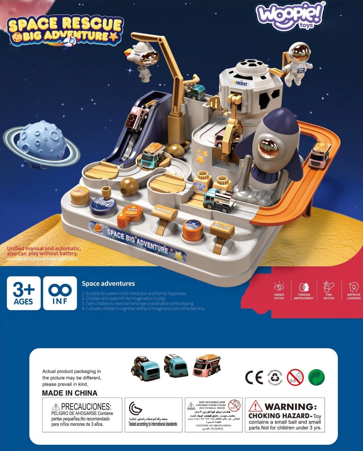 Interaktyvi kosminė automobilių kliūčių trasa – Paveikslėlis 13