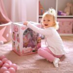 Interaktyvi lėlė su garsais, šukuojamais plaukais ir priežiūros priedais – Paveikslėlis 7