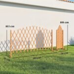 Išplečiamos laisvai pastatomos sodo grotelės 2 vnt. rinkinys – Paveikslėlis 3