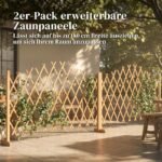 Išplečiamos laisvai pastatomos sodo grotelės 2 vnt. rinkinys – Paveikslėlis 4