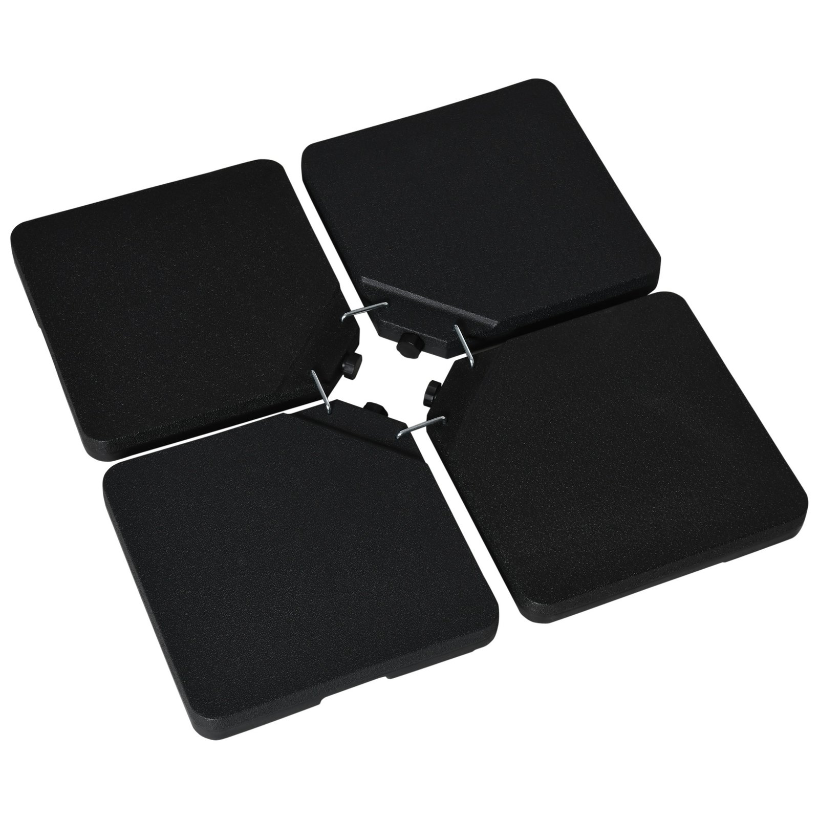 Keturių dalių svorinis pagrindas šoniniams skėčiams