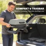 Kompaktiškas elektrinis stalo grilis su reguliuojama 2300W galia – Paveikslėlis 5