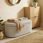 Kordinis suoliukas-daiktadėžė su paminkštinta sėdyne – Paveikslėlis 9