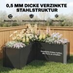 L formos pakelta cinkuota plieninė lysvė su pertvara – Paveikslėlis 5