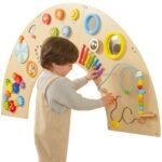 Lankinė sieninė Montessori sensorinė lenta