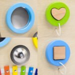 Lankinė sieninė Montessori sensorinė lenta – Paveikslėlis 4