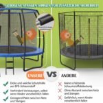 Lauko batutas su krepšinio lanku ir kopėčiomis (Mėlyna)