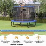 Lauko batutas su krepšinio lanku ir kopėčiomis (Mėlyna) – Paveikslėlis 5