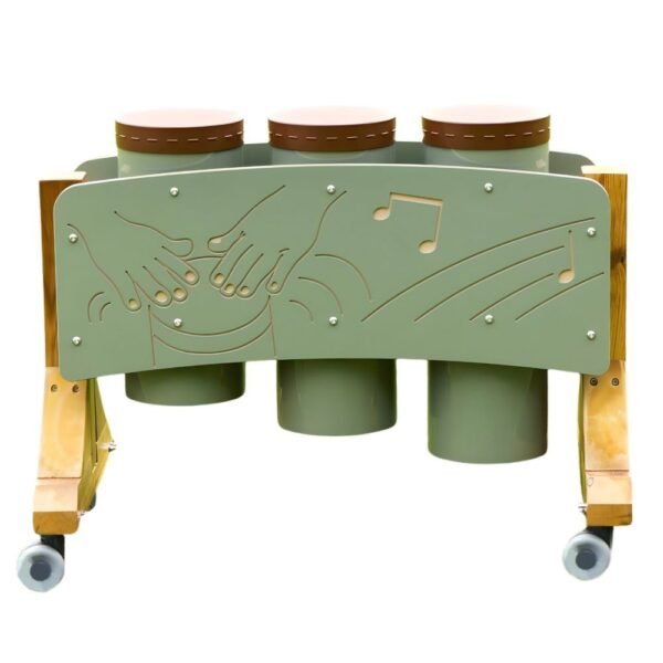 Lauko trijų kongo būgnų rinkinys