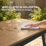 Lauko valgomojo stalas su WPC stalviršiu ir reguliuojamomis kojelėmis – Paveikslėlis 5