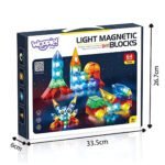 Lavinamasis magnetinių kaladėlių konstravimo rinkinys, 62 dalys – Paveikslėlis 5