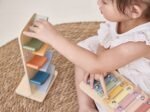 Lavinamasis medinių žaislų rinkinys su dėžute 18–24 mėn.