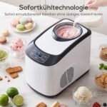 Ledų gaminimo aparatas su įmontuotu kompresoriumi, nereikalaujantis išankstinio pašaldymo 1,5 l – Paveikslėlis 4