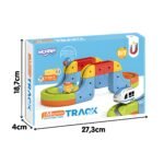 Magnetinis kubelių trasos konstruktorius su įkraunamu automobiliu – Paveikslėlis 7