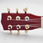 Medinė akustinė gitara vaikams, 21 colio, 6 stygų