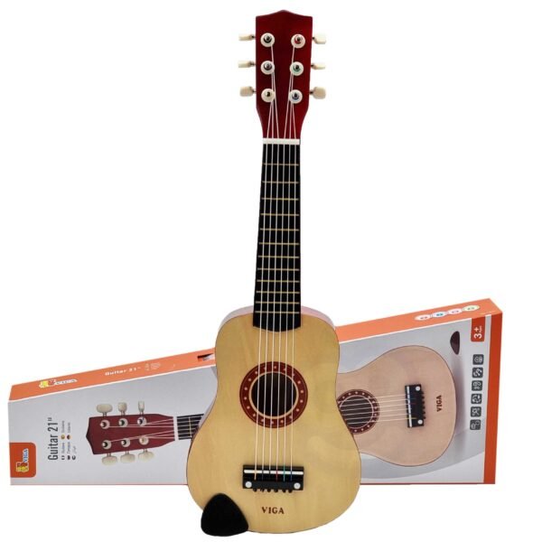 Medinė akustinė gitara vaikams