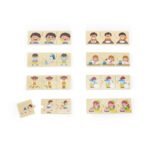 Medinė dėlionė vaikų kasdienių veiklų – Paveikslėlis 2