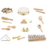 Medinė muzikinė lenta su 12 perkusinių instrumentų – Paveikslėlis 2